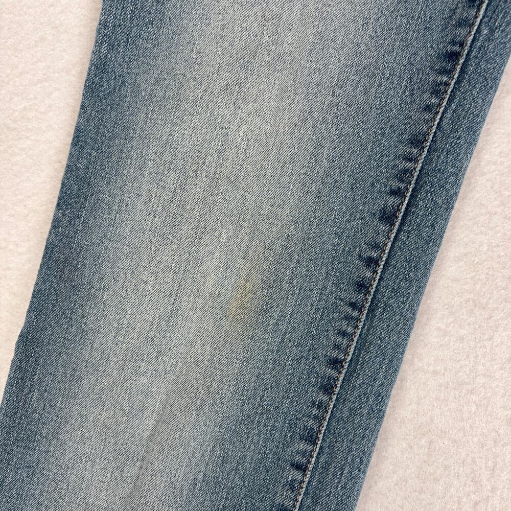 Wallflower Flirty Curvy Bootcut Jeans Juniors 1 Light Wash Casual Western Y2K - Picture 10 of 12